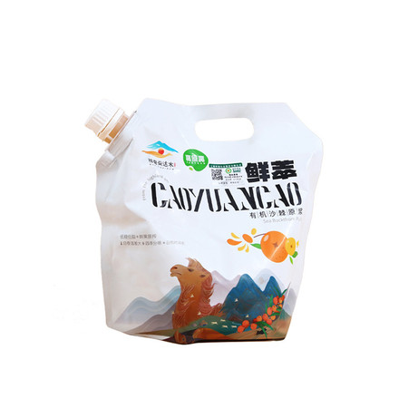 高原高 【青海 格尔木馆 】有机沙棘原浆1kg