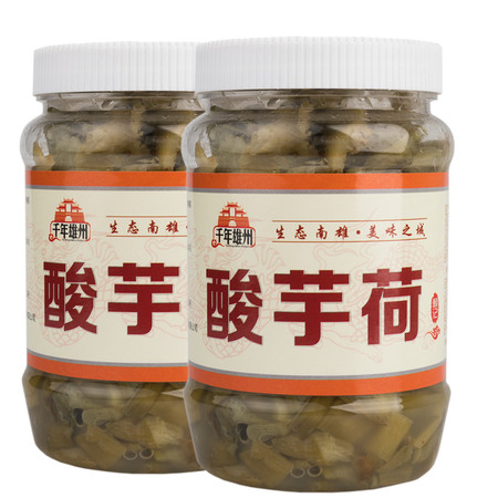 千年雄州 【韶关南雄馆】酸芋荷 350g/瓶