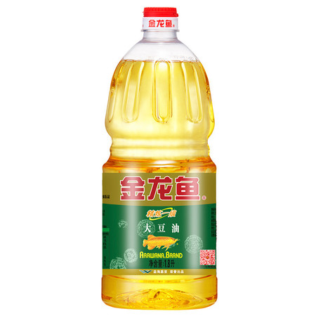 金龙鱼精炼一级大豆油1.8L图片