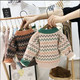 宝宝加绒毛衣韩版童装男女小童婴幼儿线衫儿童洋气套头针织打底衫
