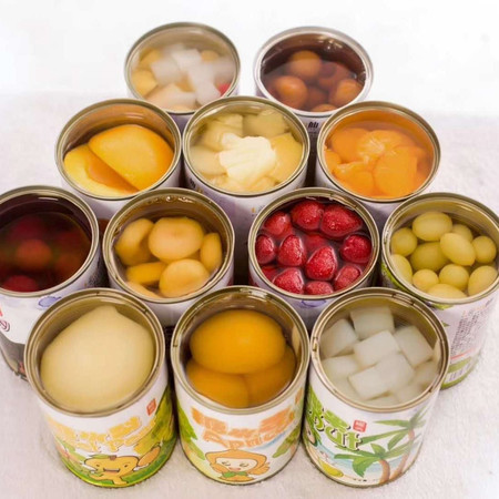砀山特产黄桃罐头水果425g*5罐 新鲜美味 出口品质 超值优惠罐头水果图片