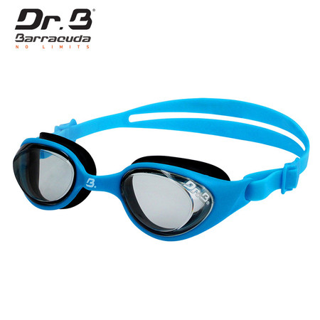 巴洛酷达DR.B系列青少年近视泳镜 防紫外线 防水 舒适 贴合儿童一体式近视泳镜73195