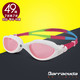 巴洛酷达美国Barracuda青少年泳镜  双重防雾平光高清大框户外游泳眼镜#90620