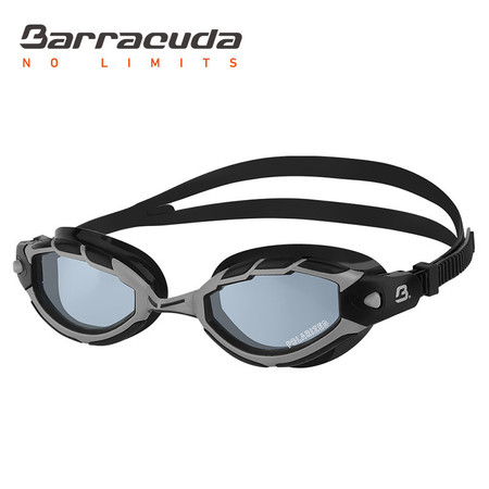 美国Barracuda巴洛酷达硅胶泳镜成人款 抗紫外线高清偏光防水防雾游泳眼鏡#33975