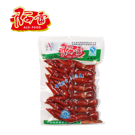 【阿雷食品】酱鸡爪300g/袋秘制五香鸡爪沈阳特产凤卤味不辣图片