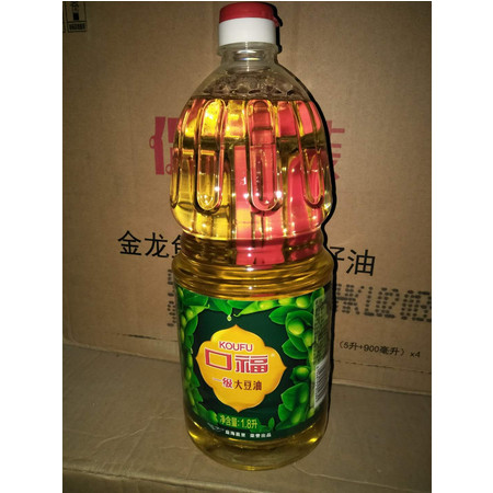 【自营商品】金龙鱼 口福大豆油 1.8L 济源 积分兑换图片