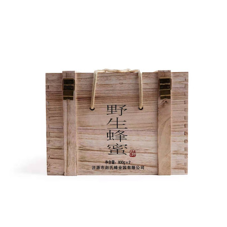 赵氏尊蜜 野生蜂蜜 木盒包装 800G*2/箱