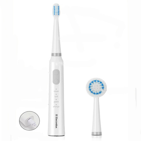 伊莱克斯(ELECTROLUX) 电动牙刷+洁面仪 健齿 洁面护理套装 EMC-02K图片