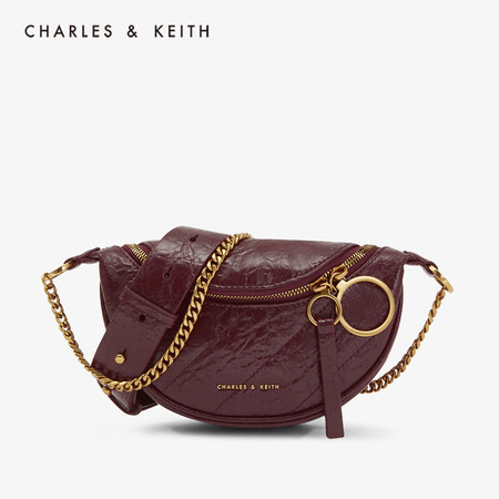 CHARLES & KEITH 圆环饰街头时髦手提单肩包 CK2-80150844图片