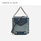 CHARLES & KEITH 小ck包 铆钉饰链条手柄手提包CK2-11190001-1