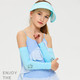 VVC 儿童冰袖夏季防晒袖子防紫外线手臂套长款卡通冰袖护臂手套 VVC-661淡蓝色