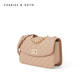 CHARLES & KEITH CHARLES & KEITH 女士链条单肩包菱格包 CK2-70701062-1