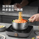 炊大皇/COOKER KING 小黄鸭联名款316多层钢奶锅18cm  NG18XHYG