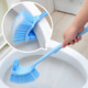 塑料马桶刷 背部毛刷设计 卫生间长柄刷地板 厕所死角缝隙清洁刷