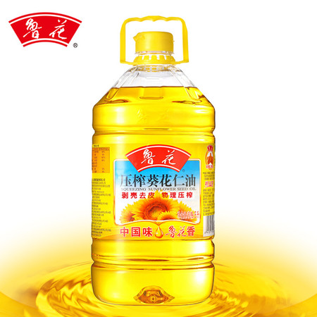 鲁花 鲁花压榨葵花仁油5L 葵花籽油 食品 压榨食用油图片