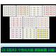F.X邮缘邮社  个23花卉个性化服务专用邮票完整大版 2011年个性化十版全同号