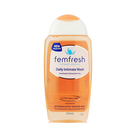 2件装 | FEMFRESH  芳芯女性私处护理液私密洗液 洋甘菊250ml 下