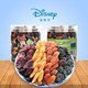 新款迪士尼/Disney休闲零食新疆四色黑加仑紫香妃树上黄葡萄干338g*2罐
