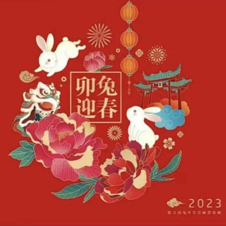 中国邮政 【乡村振兴，邮我同行】《卯兔迎春》图片