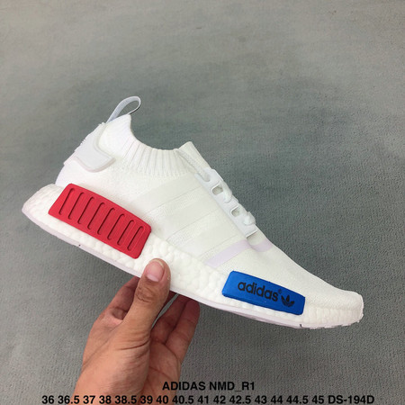 阿迪达斯 Adidas 阿迪达斯 NMD Runner PK三叶草红白蓝初代原色跑鞋S79482