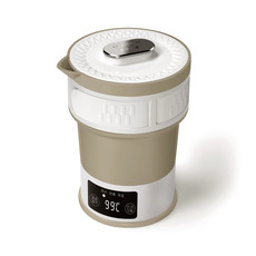 生活元素 迷你折叠电水壶便携式烧水壶 0.6L 智能升级款 I25-H01
