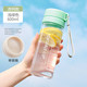 天喜（TIANXI）直身塑料杯 大容量户外运动水杯 随手杯旅行水壶学生杯600ml TBP360