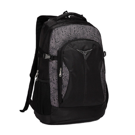 爱华仕/OIWAS 大容量背包 电脑包学生书包运动休闲双肩包OCB4000MG黑色34L图片