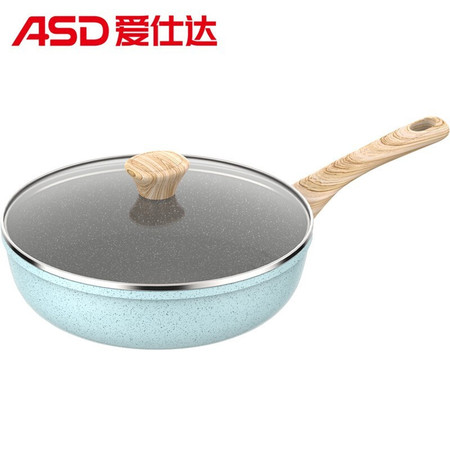  爱仕达/ASD  安家晶石不粘煎炒锅CL28S2TG/个图片