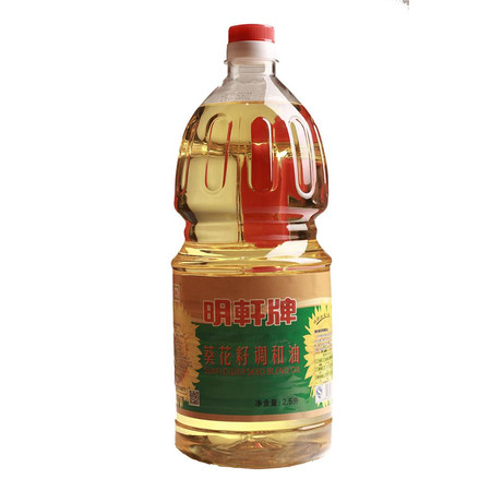 明轩 葵花籽调和油2.5L （仅限南阳地区积分兑换）