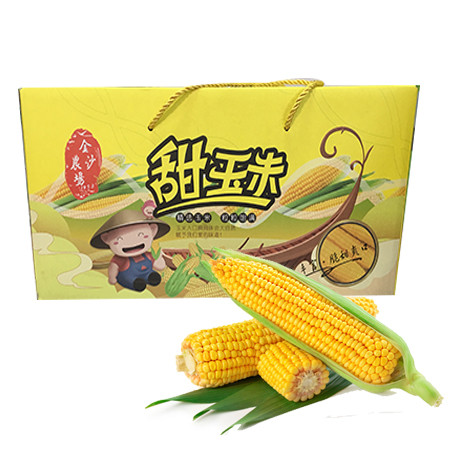 【邮选七台河直营】金沙农场甜玉米 18棒/箱图片