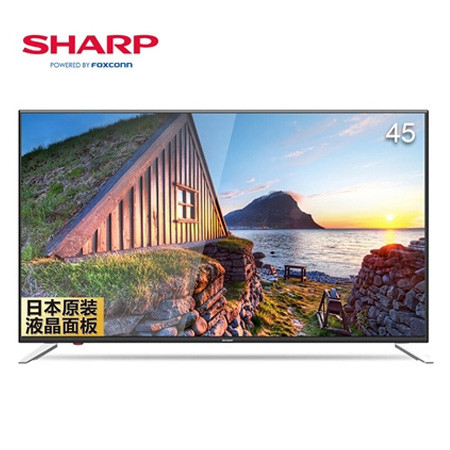 夏普/SHARP 富士康直供LCD-45SF470A 45英寸日本进口原装面板网络智能液晶平板电视机图片