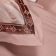 逸轩专卖  欧式贡缎大提花全棉四件套 婚庆床上用品纯棉被套床单套件 被套200*230cm