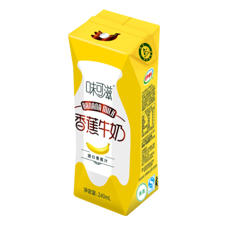 【四川广安馆】伊利味可滋香蕉牛奶2020年1月产品