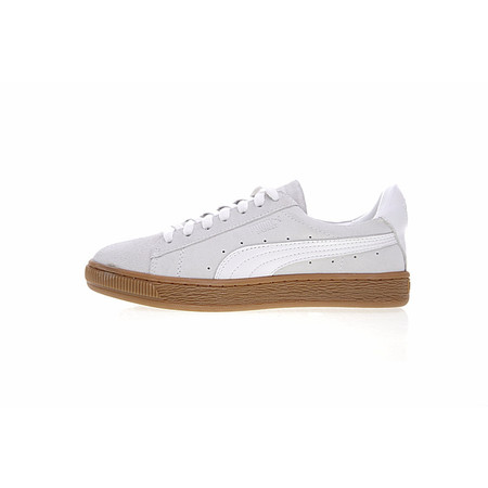 彪马/Puma Suede Classic Basket 经典皮革系列橡胶底透气孔百搭休闲板鞋男女鞋