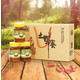 舒城特产汤池圣蜂斋礼盒装天然蜂蜜(1*3*500g/瓶）包邮