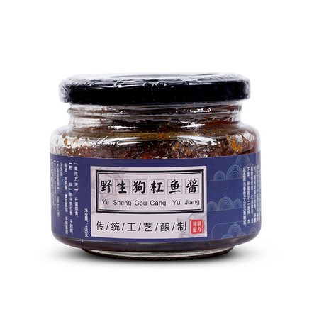 【东营馆】景明 狗杠鱼酱  拌饭酱 海鲜酱 美味鱼酱 调味酱180g