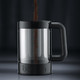 BODUM波顿法压壶1500ml 进口不锈钢滤压冰咖啡壶大容量冷萃壶