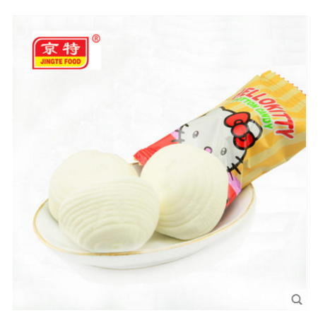 京特  夹心棉花糖 婚庆喜糖 结婚糖果 散装 500g 约70包/斤图片