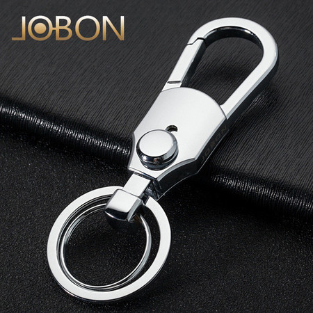 jobon 中邦汽车钥匙扣男腰式圈遥锁匙链挂件简约创意个性礼品 钥匙扣图片