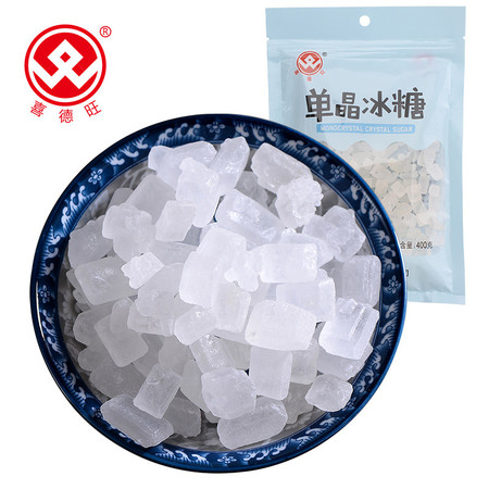 喜德旺 单晶冰糖 白冰糖400g/袋图片