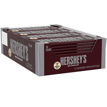 好时/HERSHEY'S 牛奶巧克力家庭装图片