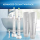 欧乐B/Oral-B Advanced Clean 系列电动牙刷 2个装