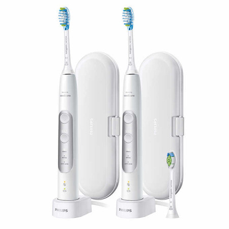 飞利浦 Sonicare HX7533/01 系列电动牙刷 2个装图片