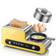 小熊/BEAR 烤面包机全自动家用多士炉不锈钢吐司加热机三明治机带煎锅早餐机DSL-A02V1