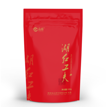  【邮乐长沙县馆】高桥 湖红功夫100g*5包图片