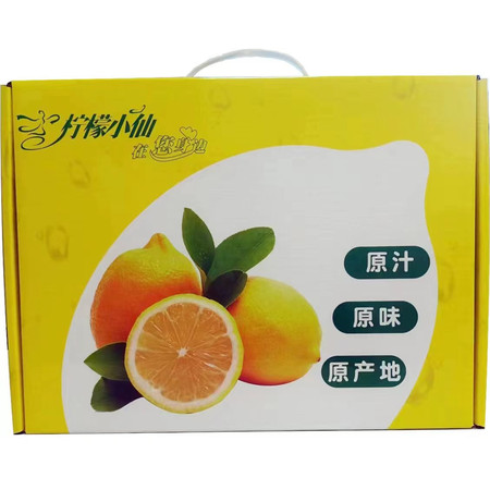 柠檬小仙 【会员享实惠】安岳柠檬一、二级精品果礼盒装图片