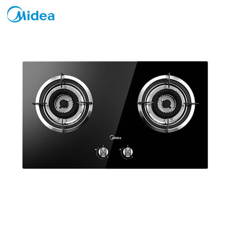 美的（Midea）燃-煤气灶 双灶炉具 嵌入式/灶台式 家用猛火聚能打火 JZT-MQ7610-G图片