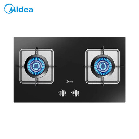 美的（Midea）一级能效4.5KW大火力燃气灶台式嵌入式两用炉具灶具JZT-Q62天然气 钢化玻璃图片