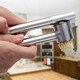 双枪（Suncha） 双枪压蒜器 不锈钢蒜泥器剥蒜蓉机捣蒜器家用捣蒜罐厨房小工具CF1201