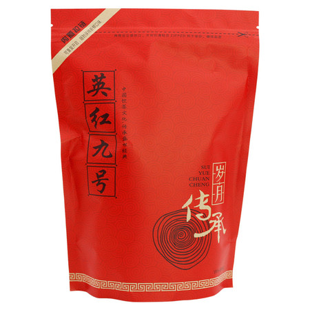 扶贫农产品广东英德红茶英红九号1959200g小黑条袋装浓香茶叶